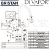 Bristan Rio Kitchen Sink Mixer Tap Spares